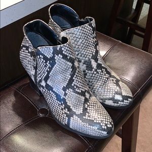 Style Co Snakeskin Bootie